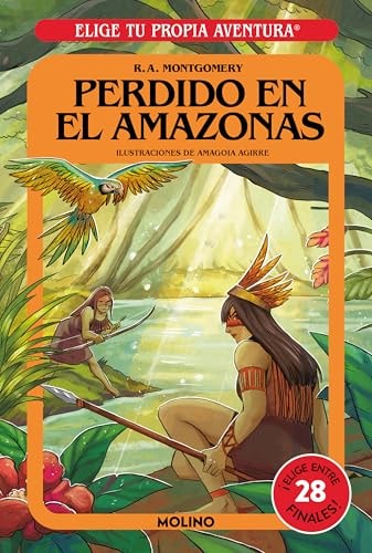 Portada de Elige tu propia aventura - Perdido en el Amazonas