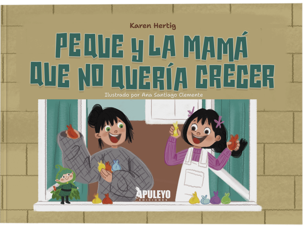 Portada de Peque y la mamá que no quería crecer