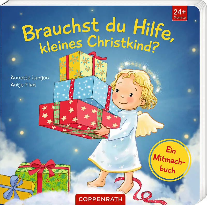 Portada de Brauchst du Hilfe, kleines Christkind?  Ein Mitmachbuch