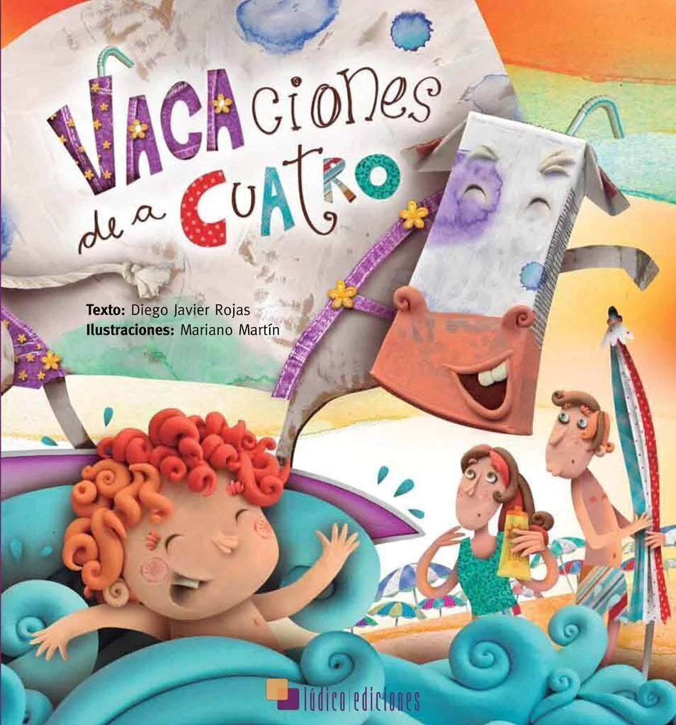 Portada de Vacaciones de a cuatro