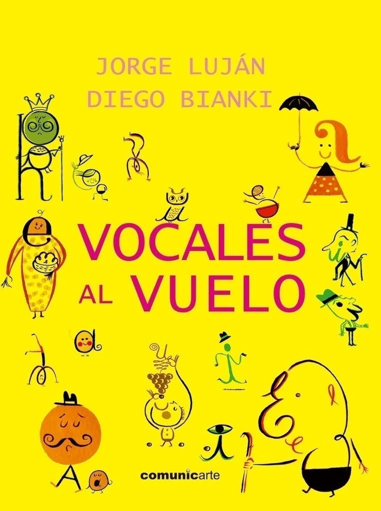 Portada de Vocales al vuelo