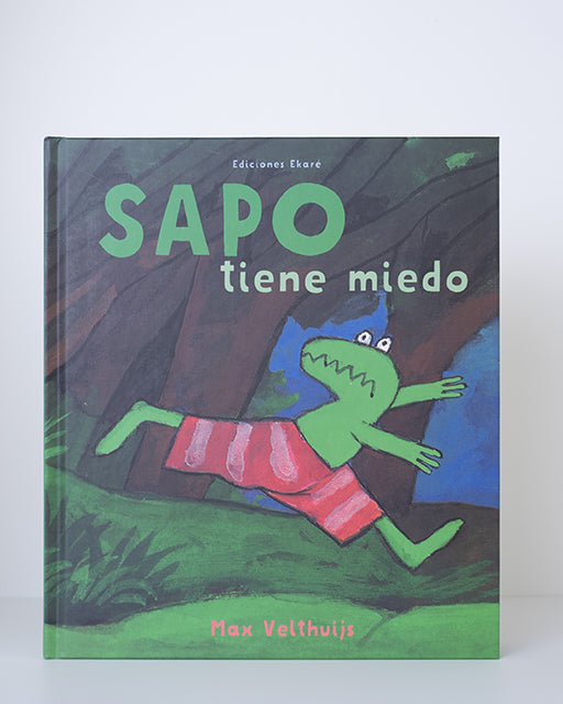 Portada de Sapo tiene miedo